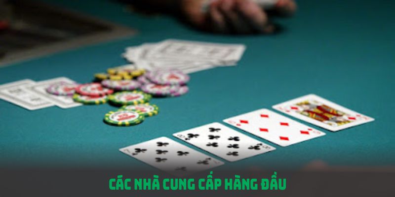 Các nhà cung cấp hàng đầu nâng tầm trải nghiệm tại sảnh game bài 33win